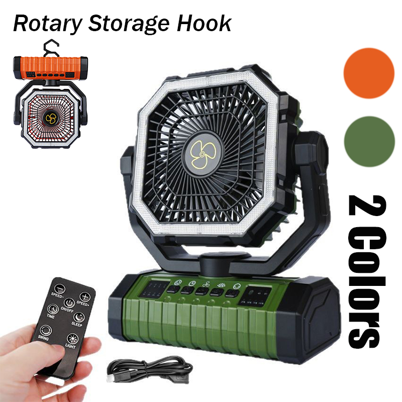 20000mAh Rechargeable Camping  - đánh giá và giá Outdoor Camping Ventilator