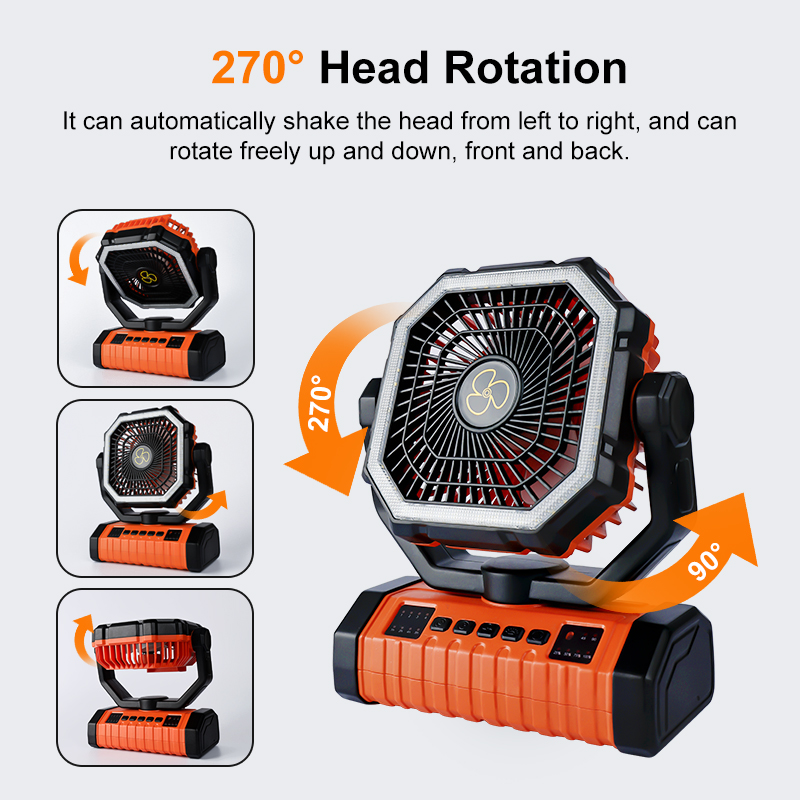 20000mAh Rechargeable Camping  - đánh giá và giá Outdoor Camping Ventilator