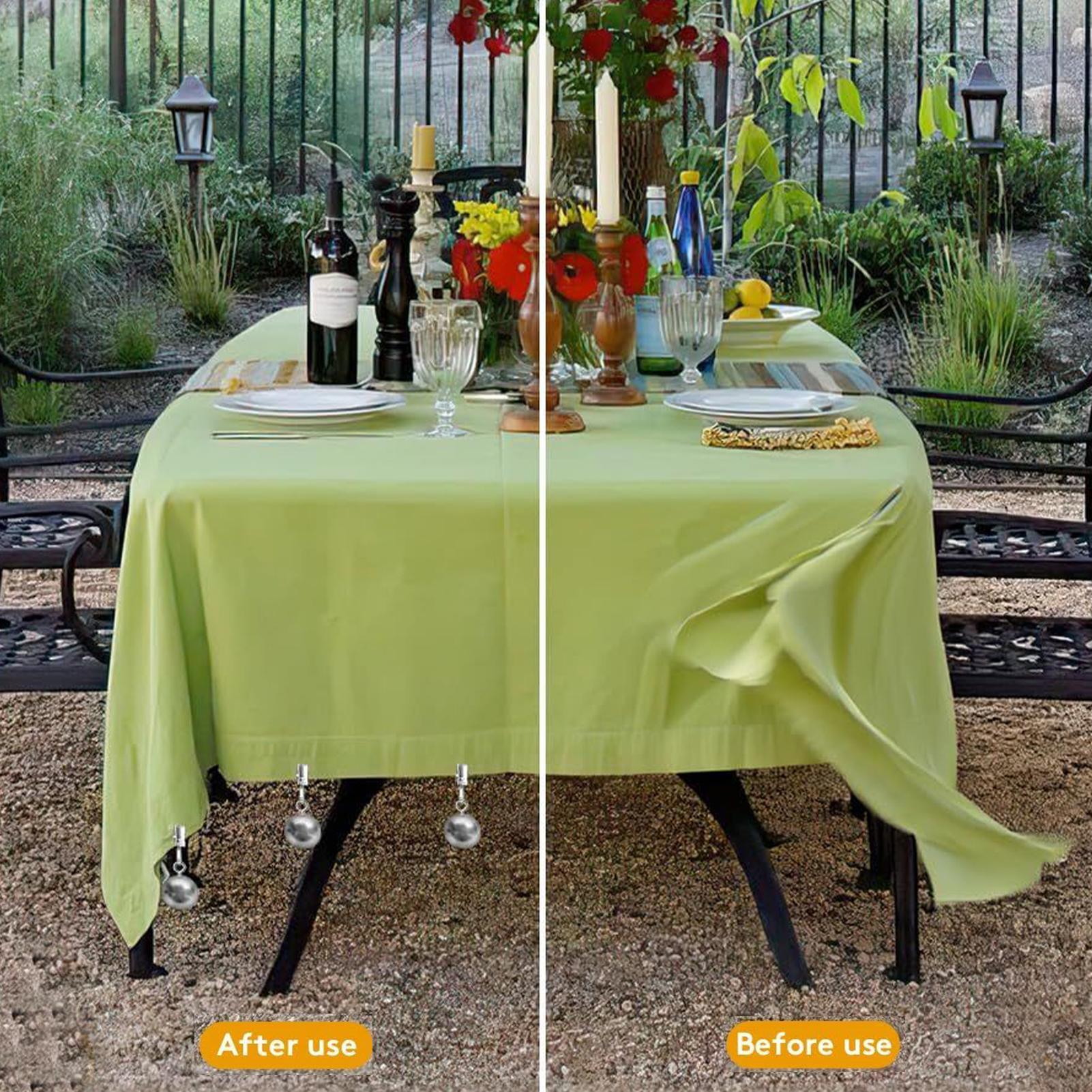 Tablecloth Weights 12 Pieces S - đánh giá và giá Kitchen Outdoor Camping