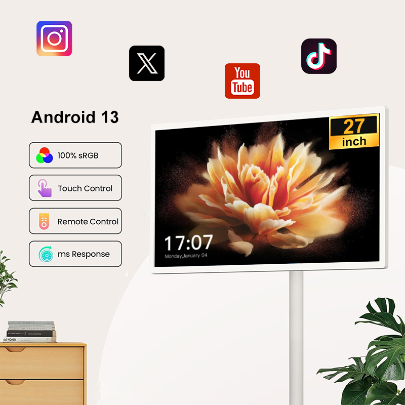 27-Inch White Outdoor Smart EL - đánh giá và giá Outdoor Camping Tv