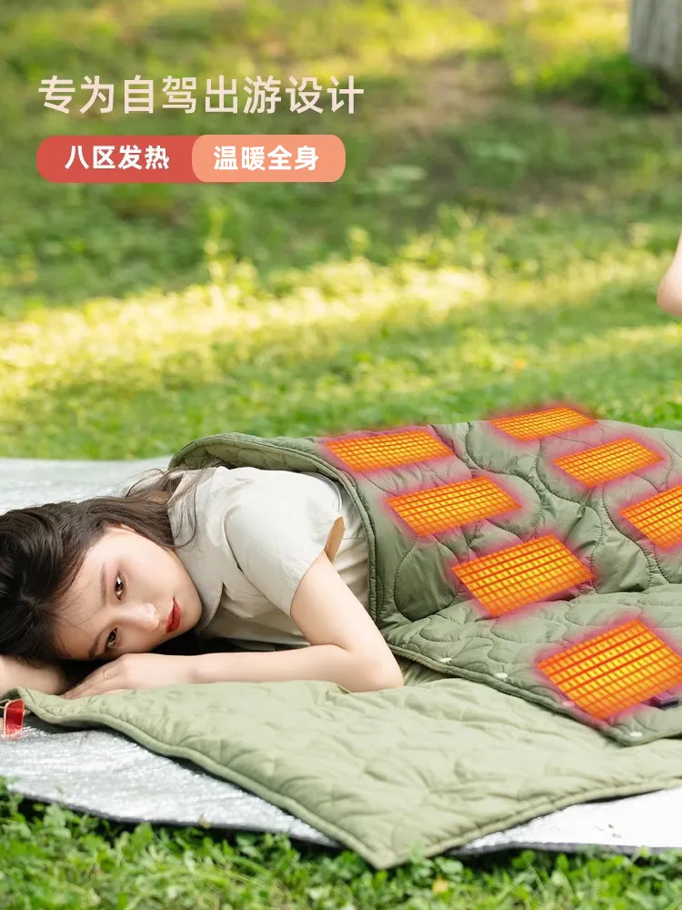 Camping outdoor usb electric b - đánh giá và giá Outdoor Camping Heated Blanket