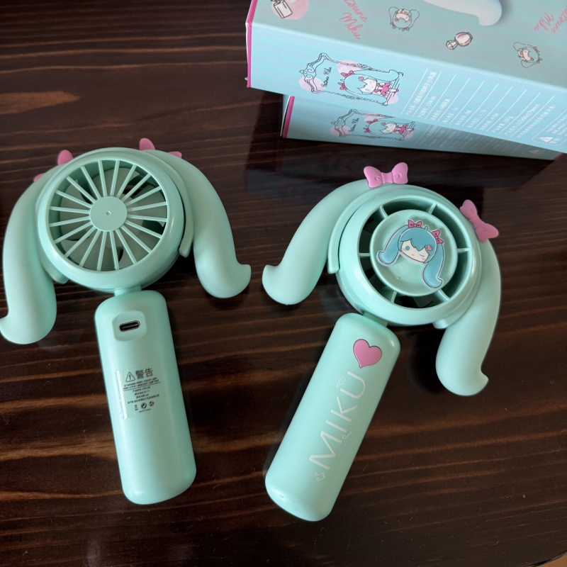 Hatsune Miku Mini Handheld Fan - đánh giá và giá Outdoor Camping Tv