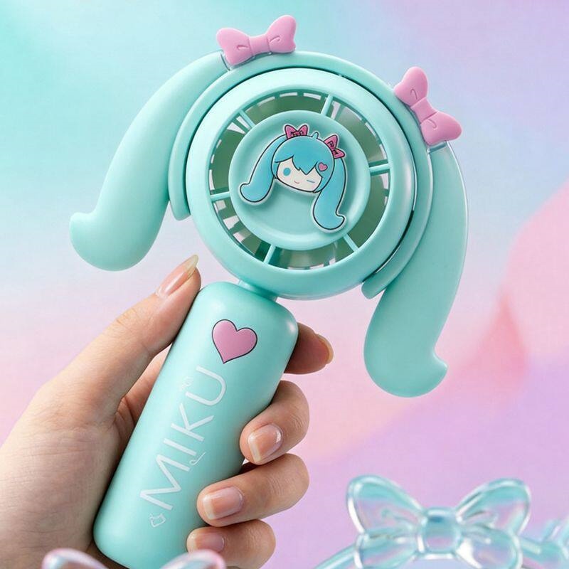 Hatsune Miku Mini Handheld Fan - đánh giá và giá Outdoor Camping Tv
