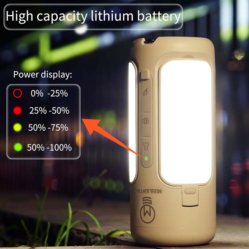 MOSLIGHTING Outdoor LED Campin - đánh giá và giá Zd Outdoor Camping