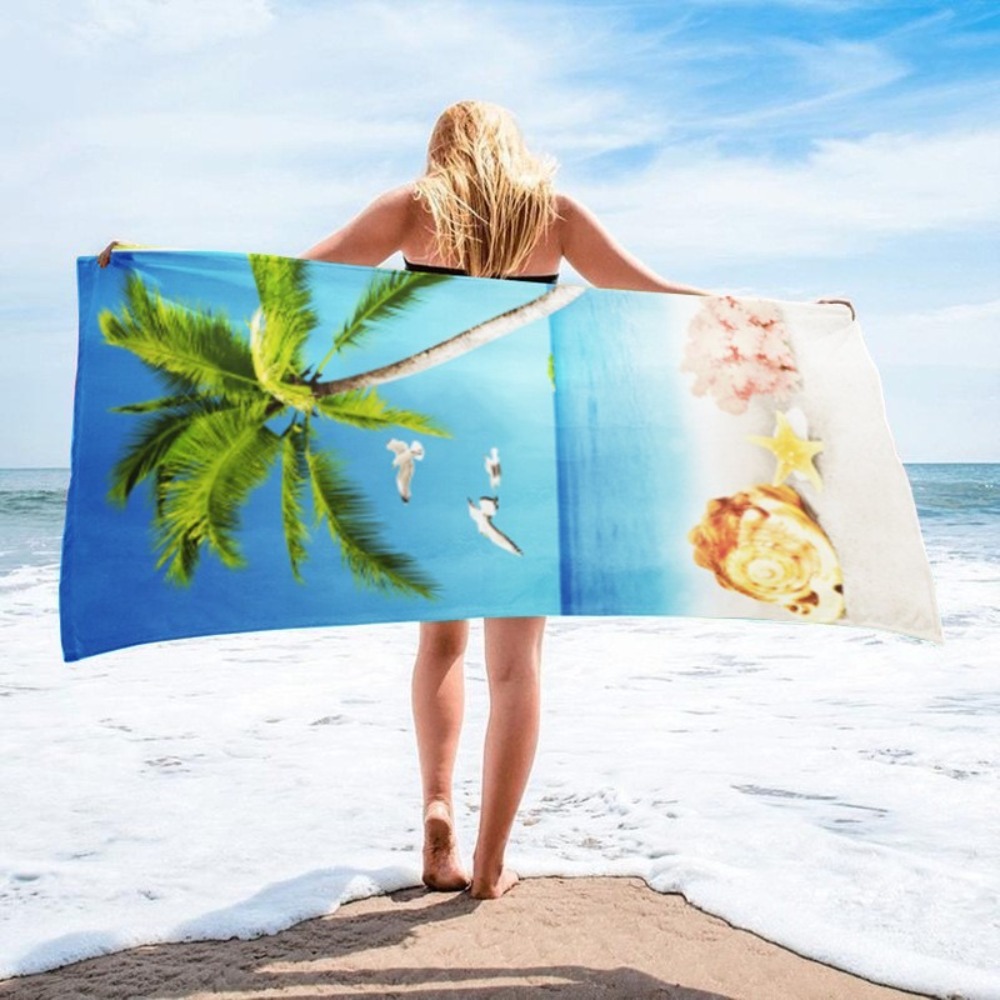Leopard Print Bath Towel 70x14 - đánh giá và giá Outdoor Camping Blanket