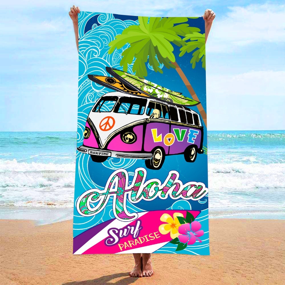 Leopard Print Bath Towel 70x14 - đánh giá và giá Outdoor Camping Blanket