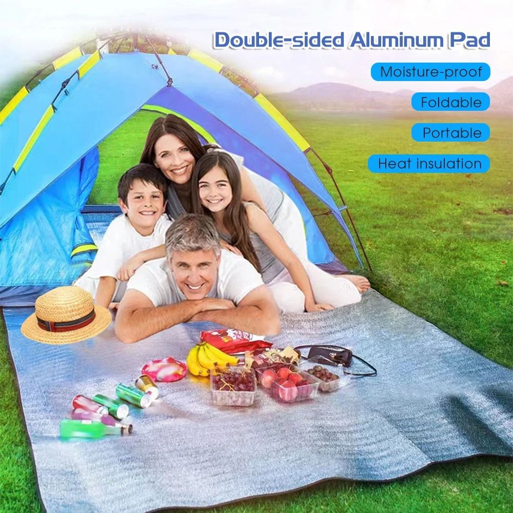 Camping Mat Foam Foil Blanket  - đánh giá và giá Outdoor Camping Heated Blanket