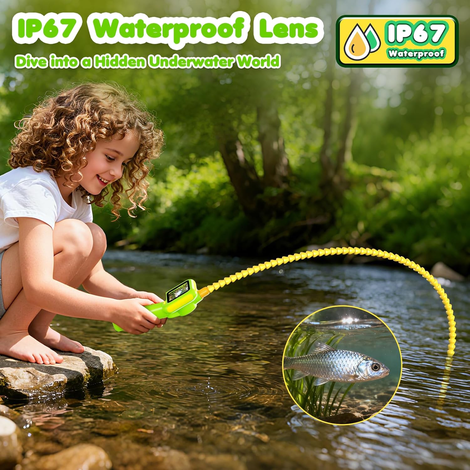 Endoscope for Kids, Borescope  - đánh giá và giá Outdoor Camping Kit