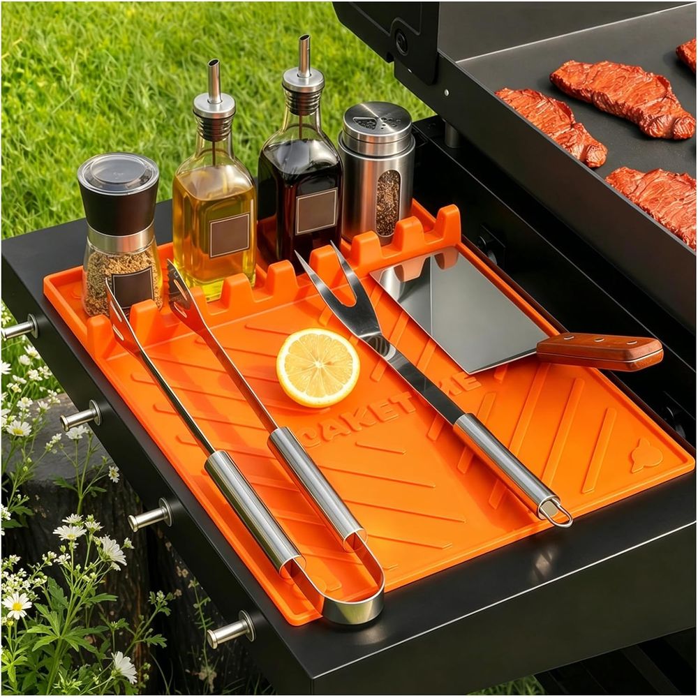 Silicone Grill Mats or Griddle - đánh giá và giá Kitchen Outdoor Camping
