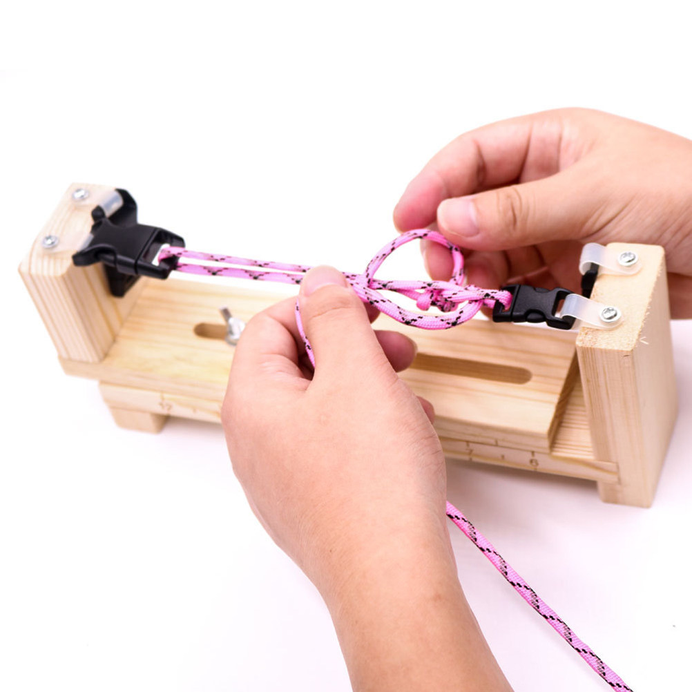 Wooden Paracord Bracelet Weavi - đánh giá và giá Paracord Bracelet