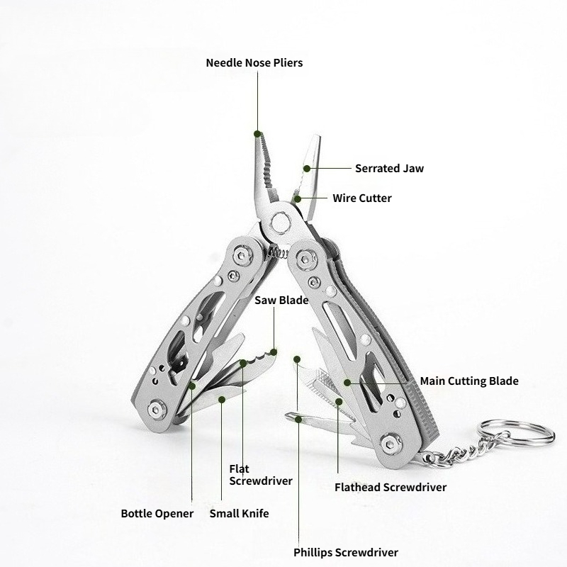 Multi Tool Pocket Knife with N - đánh giá và giá Zd Outdoor Camping