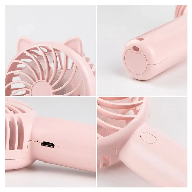 1pc Mini Handheld Fan Cooling  - đánh giá và giá Outdoor Camping Ventilator