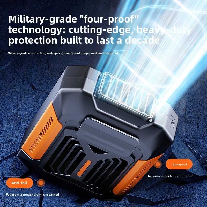 Waist Mount Clip on Fan USB Re - đánh giá và giá Outdoor Camping Ventilator