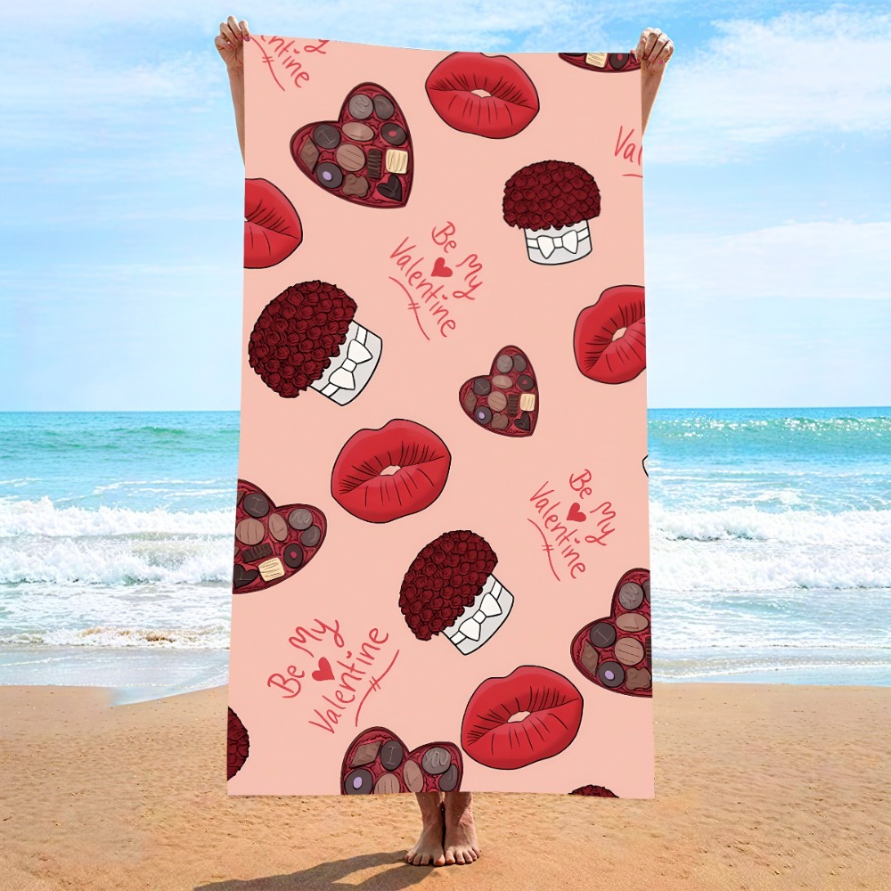 Heart Symbol Bath Towel 27x55i - đánh giá và giá Outdoor Camping Blanket