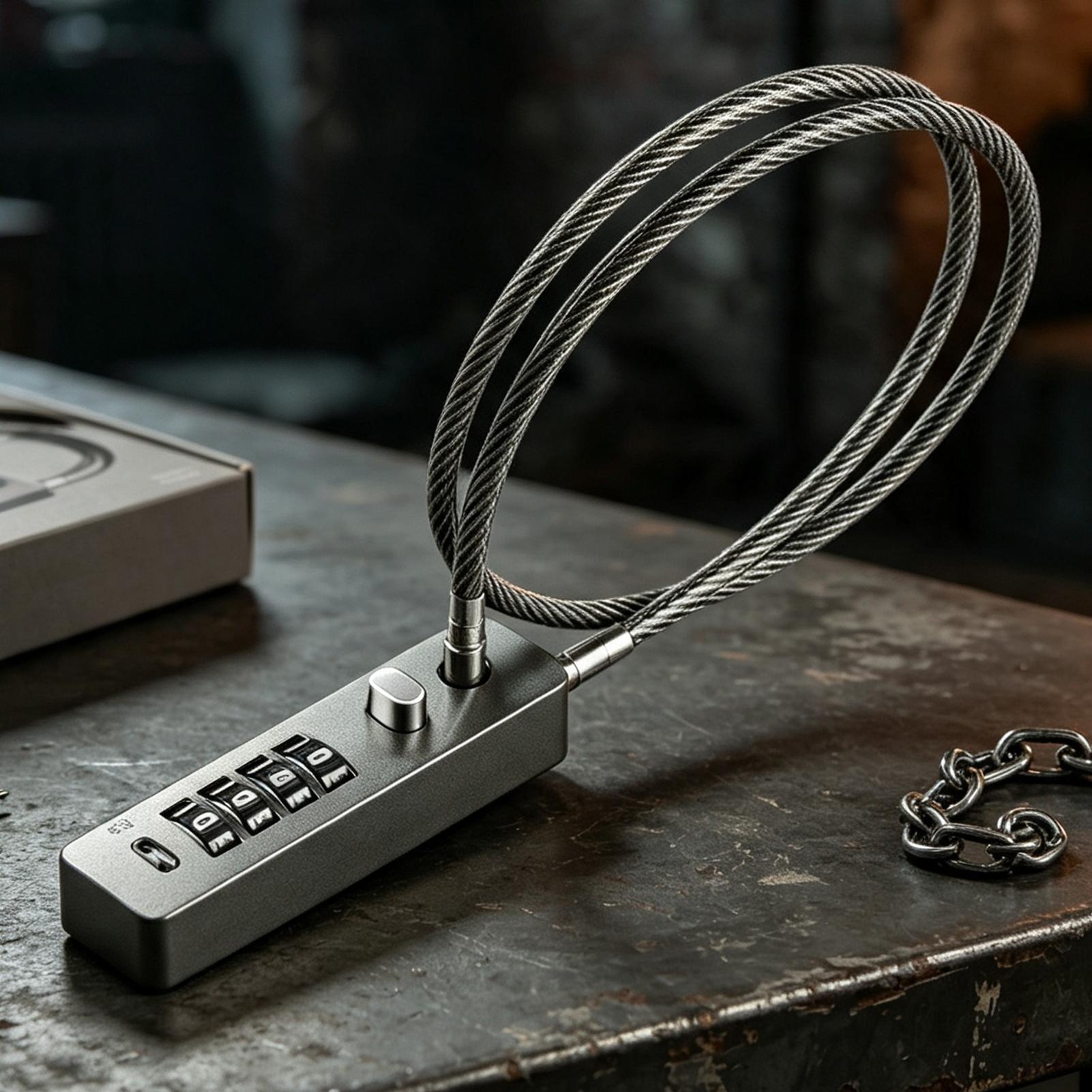 Bike Lock Combination Bicycle  - đánh giá và giá Urban Outdoor Camping