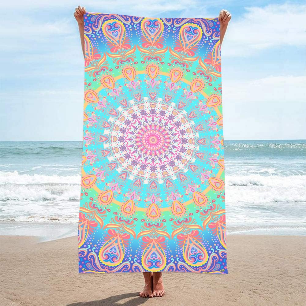 Mysterious Pattern Beach Towel - đánh giá và giá Outdoor Camping Blanket
