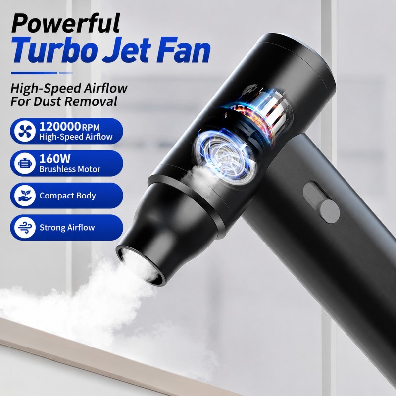 Portable Rechargeable Turbo Je - đánh giá và giá Outdoor Camping Ventilator