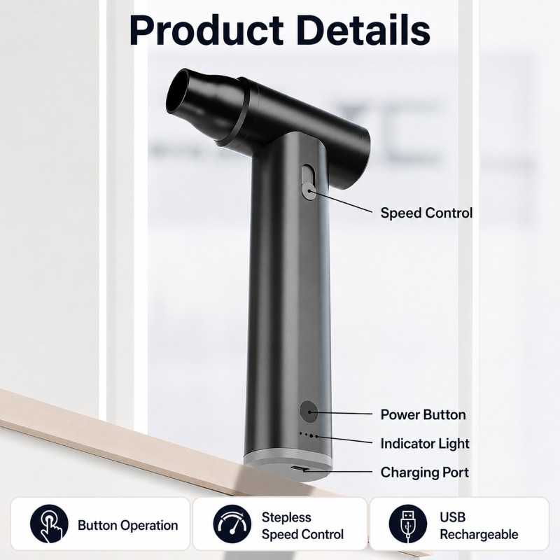 Portable Rechargeable Turbo Je - đánh giá và giá Outdoor Camping Ventilator