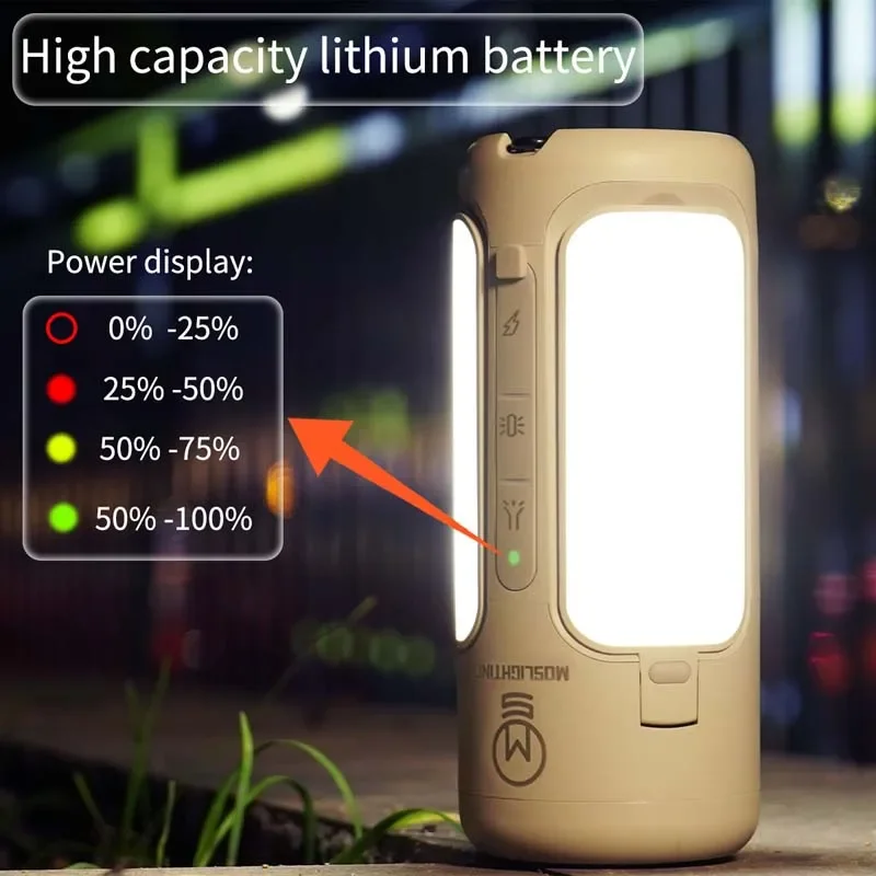 MOSLIGHTING Portable Bluetooth - đánh giá và giá Zd Outdoor Camping